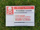 Warning Signs - Pack Of 5