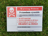 Warning Signs - Pack Of 5