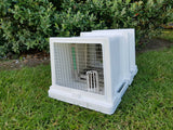 DOC200 trap for rat, stoat, and hedgehog control, sitting in plastic housing.