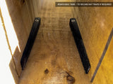 Removable Rubber Tabs inside the Rat Trap Wooden Box Tunnel