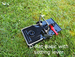 D-Rat Basic trap for rodent control - caption says 'D-Rat Basic with setting lever'.